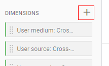 create a dimension <'+'