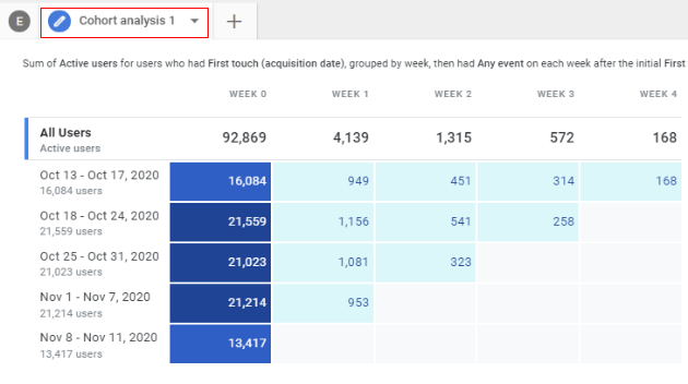 ‘Cohort Analysis’