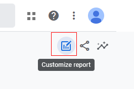  ‘Customize report’ 