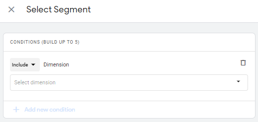 select segment