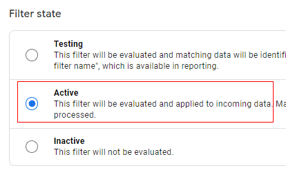 ‘Active’ < ‘Filter State’.
