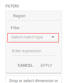‘Match Type’ 
