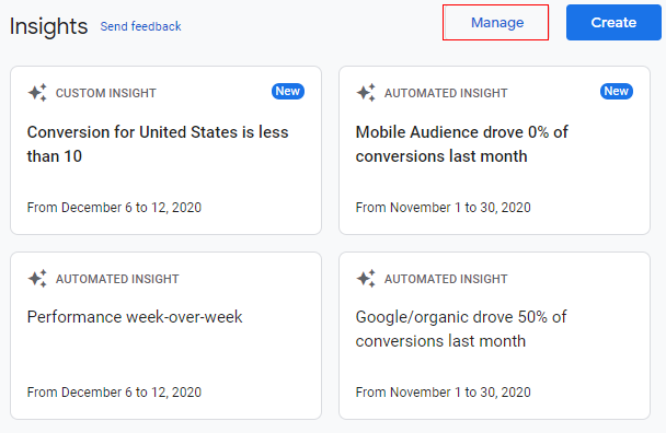 View all insights