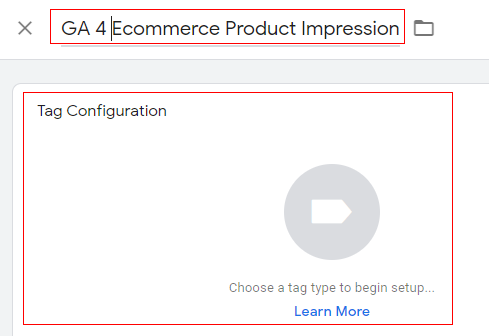 Tag configuration2