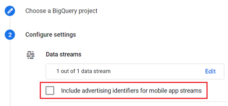 configure settings
