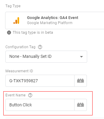 ‘Event Name’ < text box: