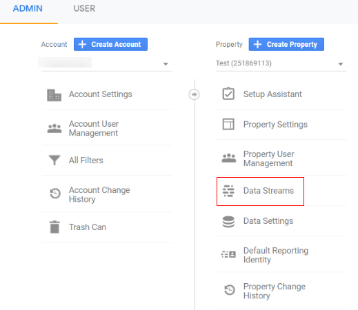 cross domain tracking<'Data stream'