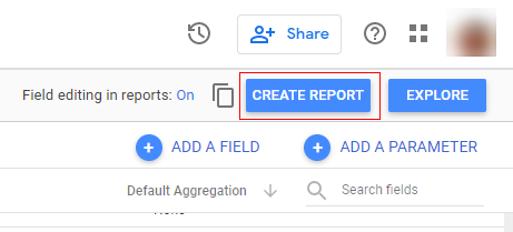  ‘Create report’