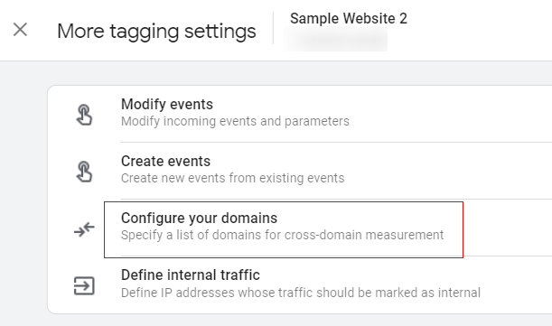More tagging setting