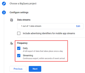 ‘Daily’ and ‘Streaming’