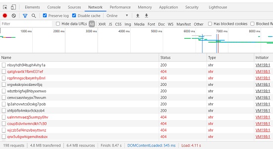 Google developer console window 1