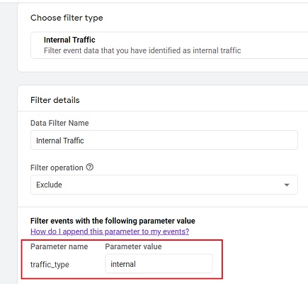 Internal traffic