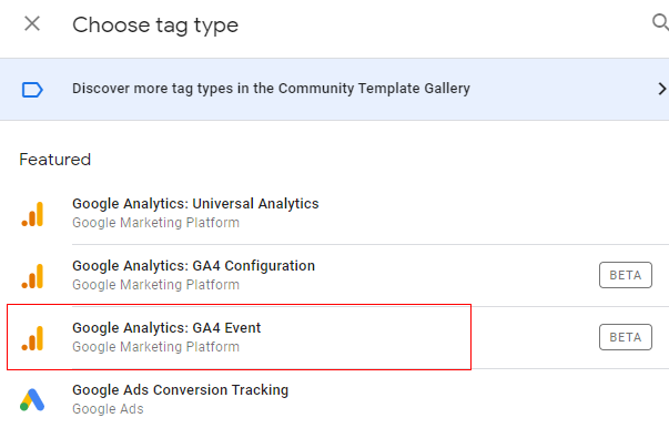 Ga4<Google Analytics:GA4Event