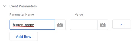 ‘Parameter Name’< text box: