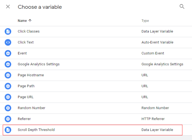GA4< scroll tracking<scroll depth threshold