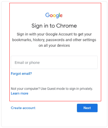 Google Data Studio<sign in