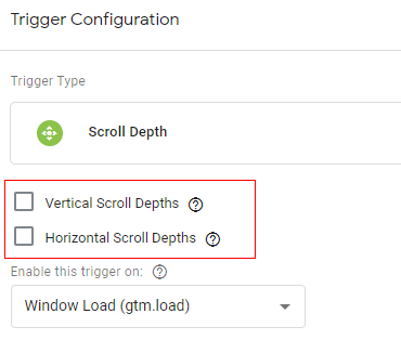 GA4<scroll tracking<horizontal scroll depth ,vertical depth scroll